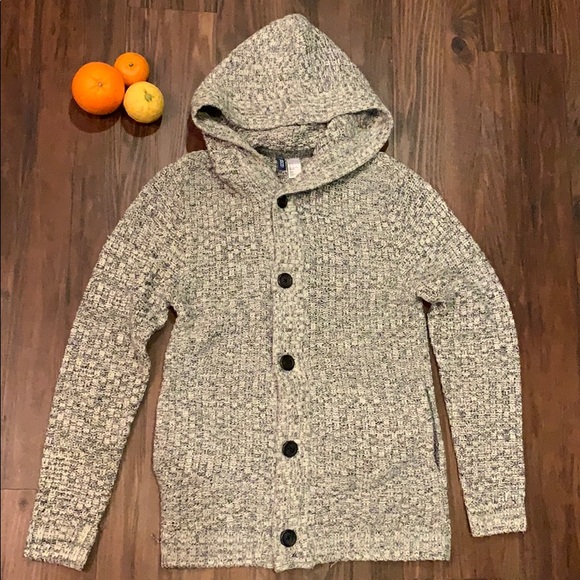 H&M Other - H&M Divided Small Hooded Cardigan Size Small